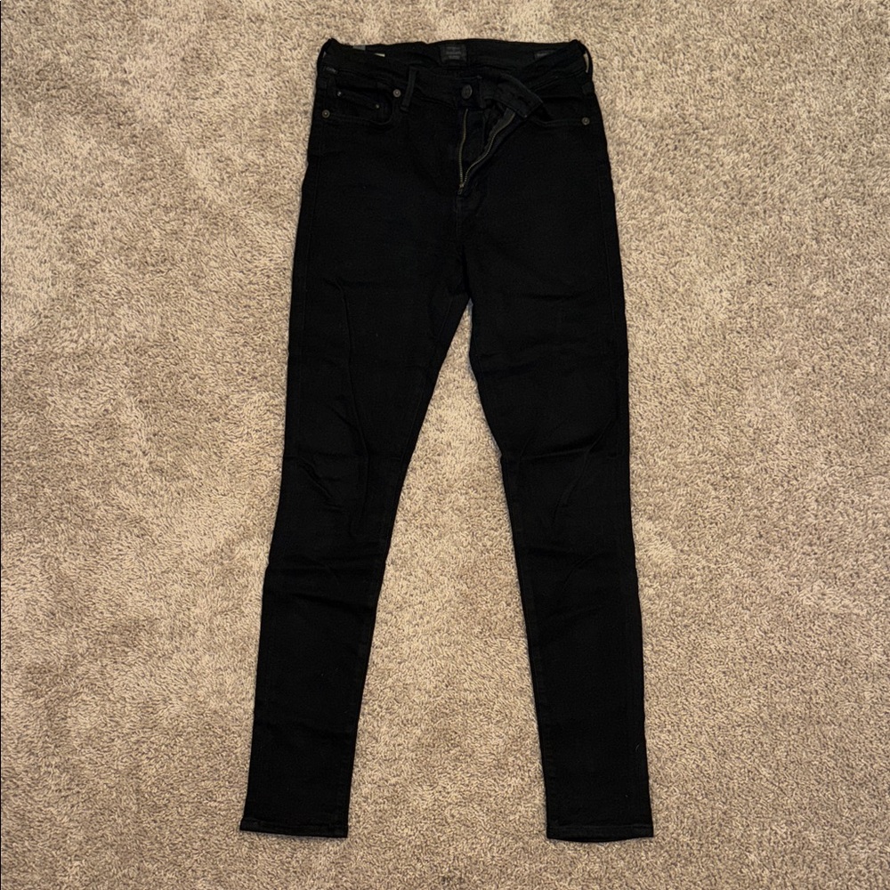 Women's Black skinny jeans citizen of humanity size 28
